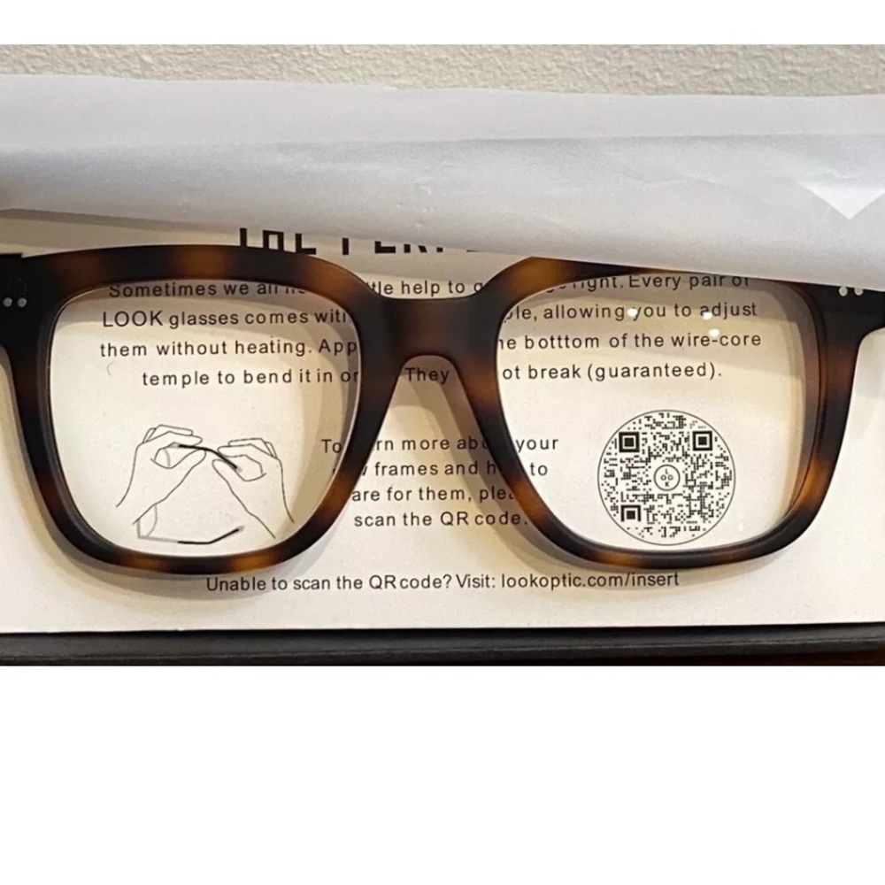 ❌SOLD❌Anthropologie reading glasses LOOK OPTIC Laurel - Reader / Tortoise /